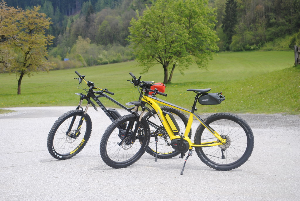 E-Bikes am Neumoarhof